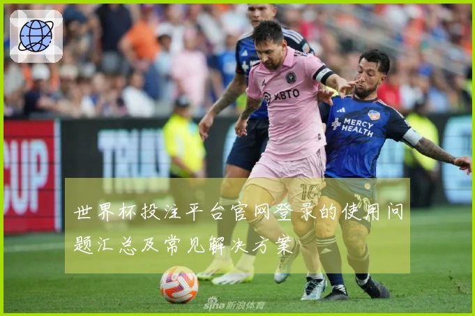 世界杯投注平台官网登录的使用问题汇总及常见解决方案